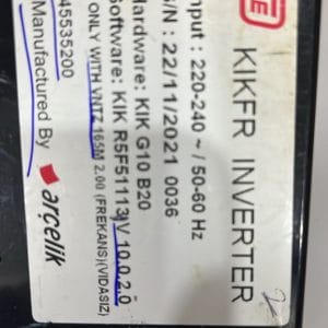 Buzdolabı İnverter Motor Kartı (Kıkfr ınverter 5645535200)