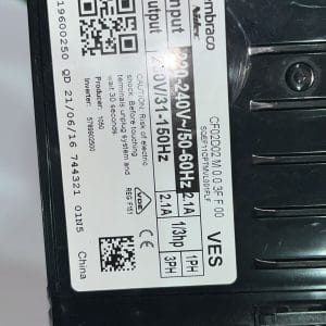 Buzdolabı İnverter Motor Kartı (Embraco Nidec VES)(CF02D02 M 0.0 3F F 00)