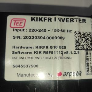KIKFR İnverter Buzdolabı Motor Kartı(5645537500)